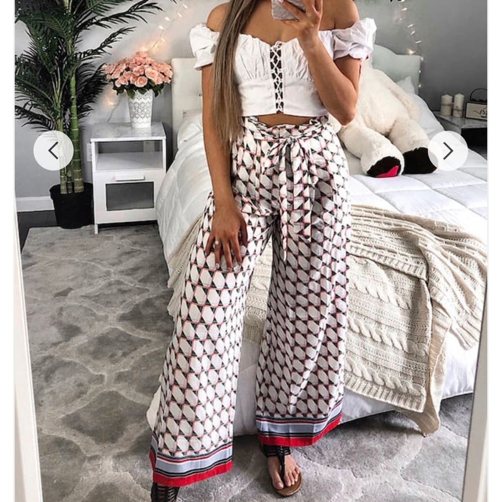 New forever 21 wide leg pants